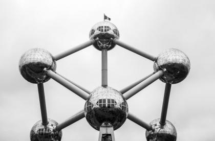 An image of the Atomium sculpture in Brussels